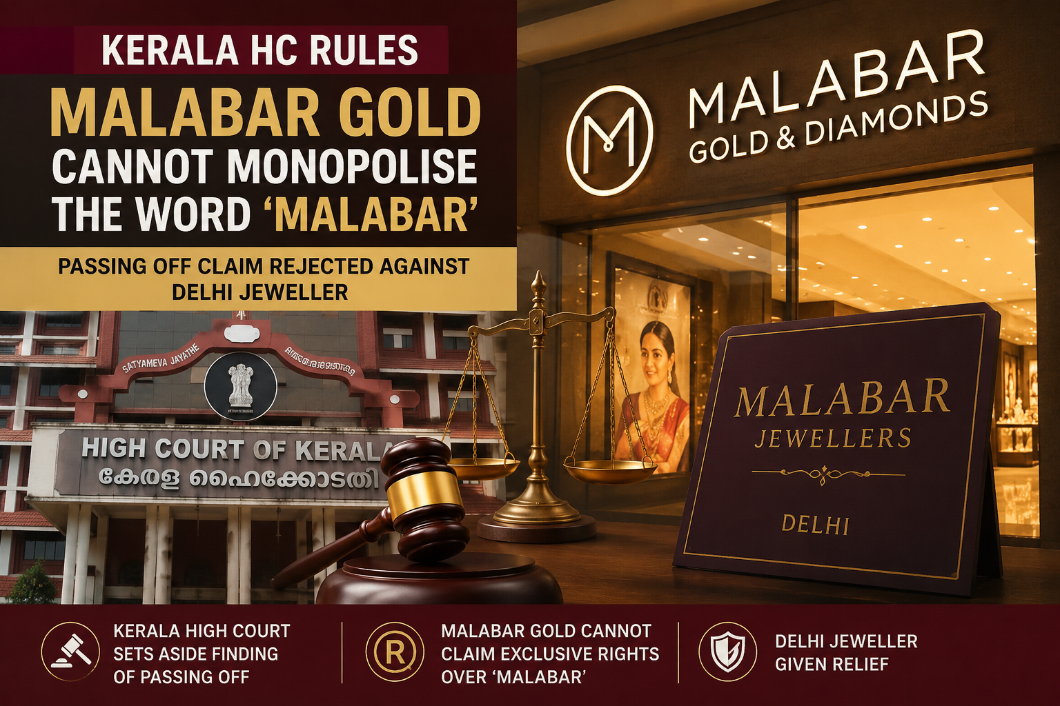 Trademark Dispute Kerala HC Says Malabar Gold Cannot Monopolise the Word 'Malabar